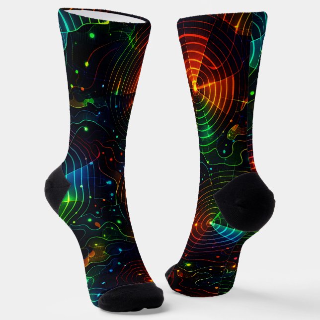Zoynk Neon Socken 0047645 (Gewinkelt)