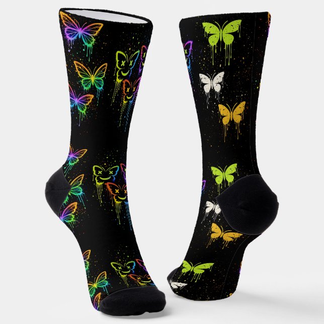 Zoynk Neon Socken 0047683 (Gewinkelt)