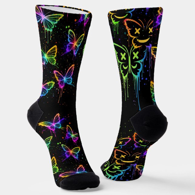 Zoynk Neon Socken 0047684 (Gewinkelt)