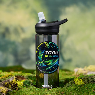 Zoynk Neon Socken Trinkflasche