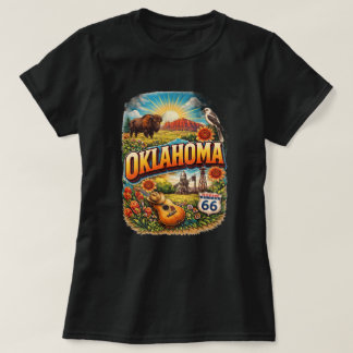 ZOYNK T-Shirt-Grafiken Oklahoma 0045403 T-Shirt