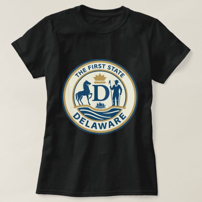 ZOYNK T-Shirt Graphics Delaware 0045225 (Design vorne)