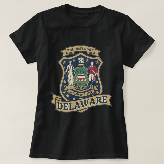 ZOYNK T-Shirt Graphics Delaware 0045229 (Design vorne)