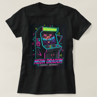 ZOYNK T-Shirt Graphics Neon Dragon 0045231