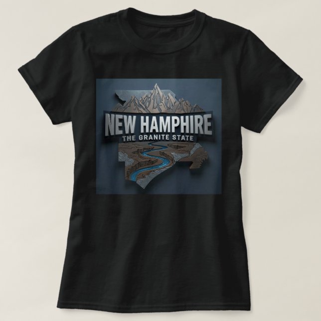 ZOYNK T-Shirt Graphics New Hampshire 0045217 (Design vorne)