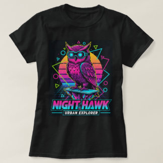 ZOYNK T-Shirt Graphics Night Hawk 0045227