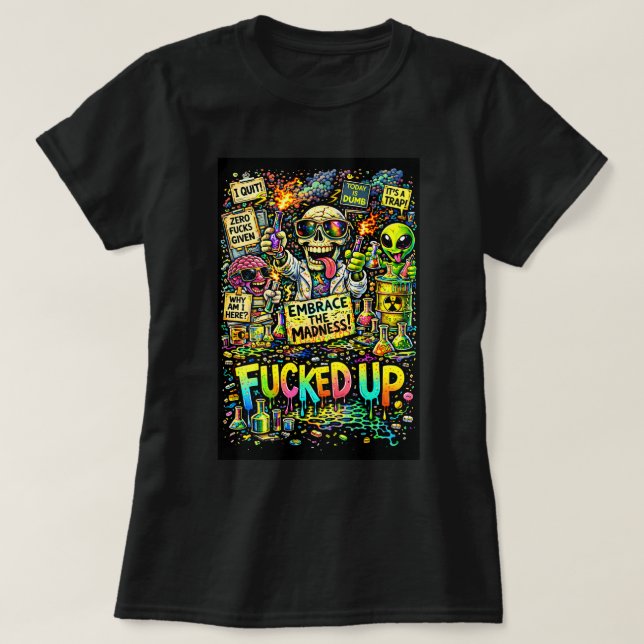 ZOYNKLAB Experiment 0047117 T-Shirt (Design vorne)