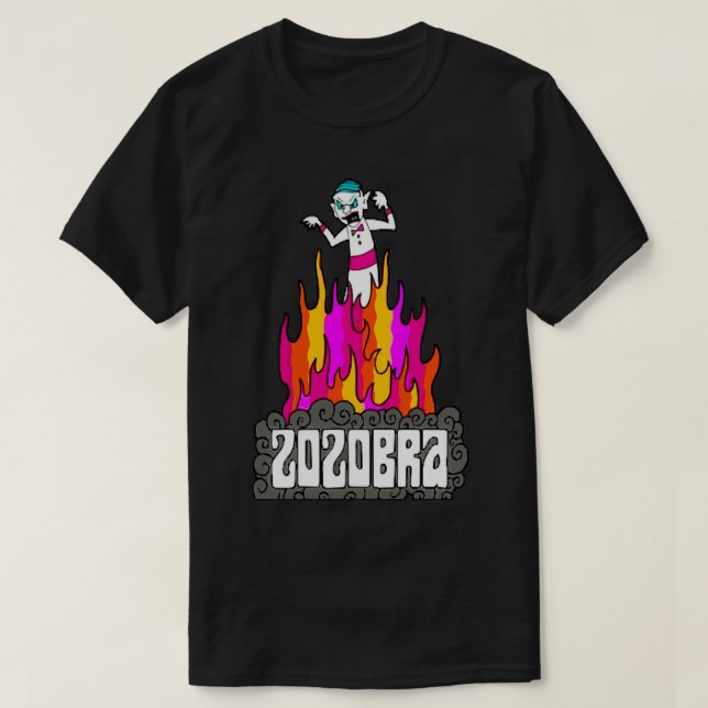 Zozobra Der Clown T-Shirt (Design vorne)