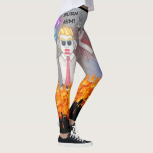 Zozobra Santa Fe, NM Gloom weg! Verbringe ihn! Leggings