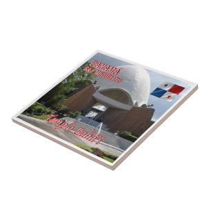 zPA012 PANAMA, Bahá'í Temple in San Miguelito, Fliese