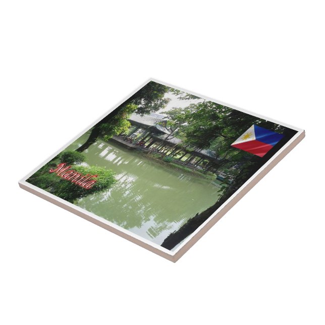 zPH007 Chinese Garden of MANILA Philippines Fliese (Seite)