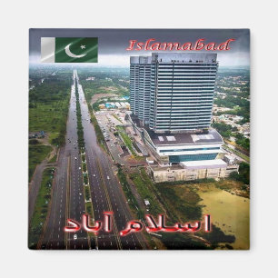 zPK009 ISLAMABAD Ansicht by night, Pakistan, Kühls Magnet