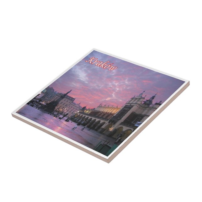 zPL018 KRAKÓW Altstadt, Polen, Europa, Fliese (Seite)