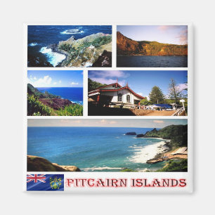 zPN003 PITCAIRN INSELN, Ozeanien, Kühlschrank Magnet