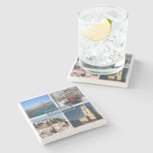 zPT007 LISBON, Portugal, Steinuntersetzer