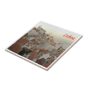 zPT017 LISBON panorama, Portugal, Fliese