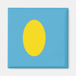 zPW001 FLAG PALAU, Ozeanien, Kühlschrank Magnet