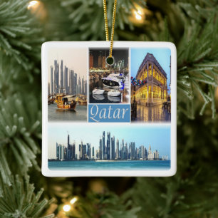 zQA003-Mosaik aus QATAR, Asien, Keramikornament