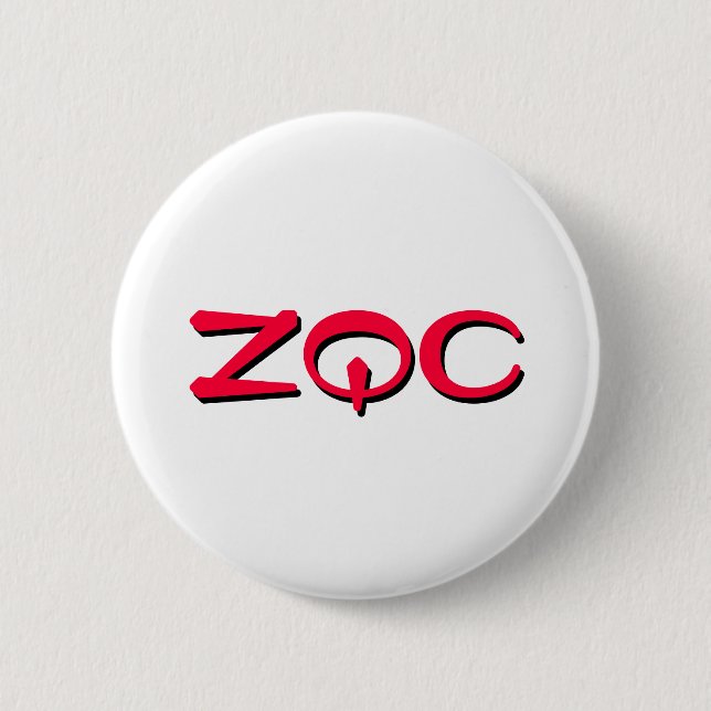 ZQC-Taste, rot Button (Vorderseite)