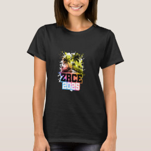 Zrce 2025 Kroatien Buntes Teamurlaub T-Shirt