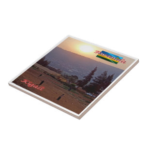 zRW006 KIGALI, Ruanda by Night, Afrika, Fliese