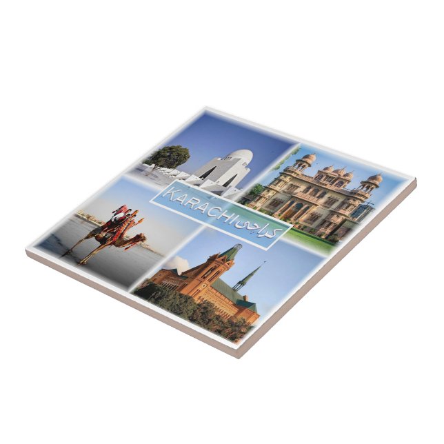 zSA007 KARACHI, Saudi-Arabien, Asien, Fliese (Seite)