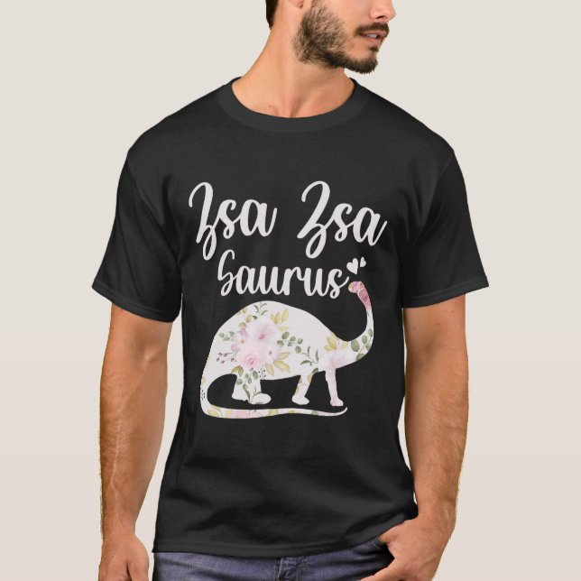 Zsa Zsa Saurus Grandma Mother's Day Thanksgiving C T-Shirt (Vorderseite)