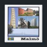 zSE011 MALMÖ, Schweden, Europa, Kühlschrank Magnet<br><div class="desc">Hier finden Sie das Andenken Ihres Urlaubs. Diese Kategorie enthält Kühlschrankmagnet von vielen Standorten in Schweden. (zSE011 MALMÖ,  Schweden,  Europa,  Kühlschrank Kühlschrankmagnet). Erleben Sie Freunde und Verwandte mit den einzigartigen Souvenirs von Ihrer großartigen Reise. Probier uns! #LeoPepeDesign - Europa Königreich Schweden,  Leopepedesign,  Reise-Foto-Tourismus,  Geschenkartikel-Kühlschrankmagnet,  Collage Mosaik Potpourri</div>