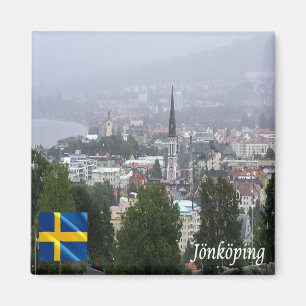 zSE014 JÖNKÖPING, Schweden, Europa, Kühlschrank Magnet
