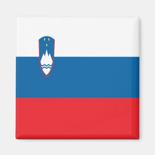 zSI001 SLOWENISCHE FLAGGE SLOWENIEN, Kühlschrank Magnet