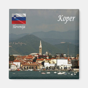 zSI015 KOPER, Slowenien, Europa, Kühlschrank Magnet