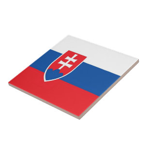 zSK001 SLOWAKISCHE FLAGGENSLOWAKEI, Fliese
