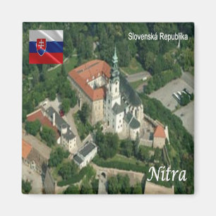 zSK010 NITRA CASTLE, Slowakei, Europa, Kühlschrank Magnet