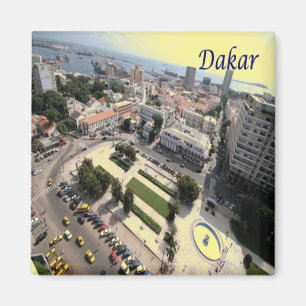 zSN007 DAKAR, Senegal, Afrika, Kühlschrank Magnet