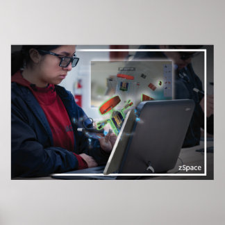 zSpace Poster - Franklins Labrador