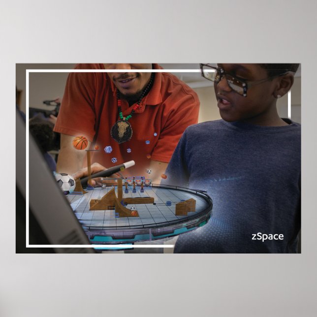 zSpace Poster - Newton's Park (Vorne)