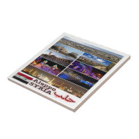 zSY003 Collage of ALEPPO, Syrien,