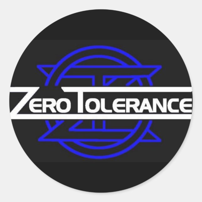 ZT-blaue Aufkleber (Vorderseite)