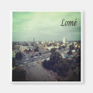 zTG005 LOME' Togo, Afrika, Kühlschrank Magnet