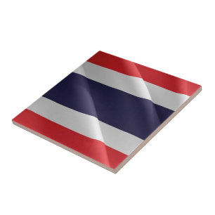 zTH002 waving FLAG Thailand, Fliese