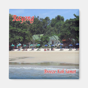 zTH018 RAYONG, KOH SAMET Beach Breeze, Kühlschrank Magnet