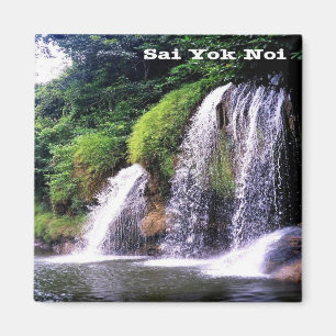 zTH025 Wasserfall von SAI YOK NOI, Thailand, Kühls Magnet