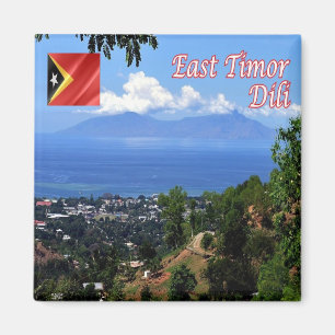 zTL006 DILI, Osttimor, Asien, Kühlschrank Magnet