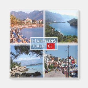 zTR003 MARMARIS, Türkei, Europa, Kühlschrank Magnet