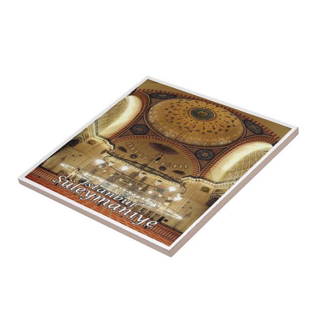 zTR017 BASILICA SULEIMAN, Istanbul, Türkei, Fliese (Seite)