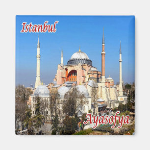 zTR018 BASILICA SAINT SOPHIA, Istanbul, Türkei Magnet