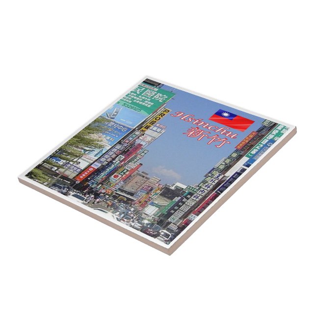 zTW003 HSINCHU, Taiwan Formosa, Fliese (Seite)