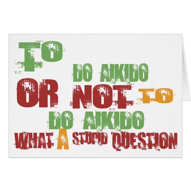 Zu Aikido tun (Vorderseite (Horizontal))
