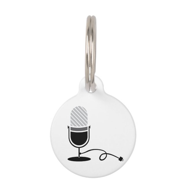 Zu Air Microphon Haustiermarke (Vorderseite)