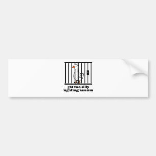 Zu albern mit dem Kampf gegen den Faschismus Kein  Autoaufkleber